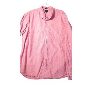J. Crew XL Slim Pink Cotton-Blend Shirt Long Sleeve